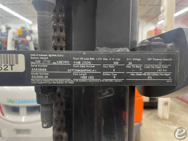 2015 Crown SX3000-30