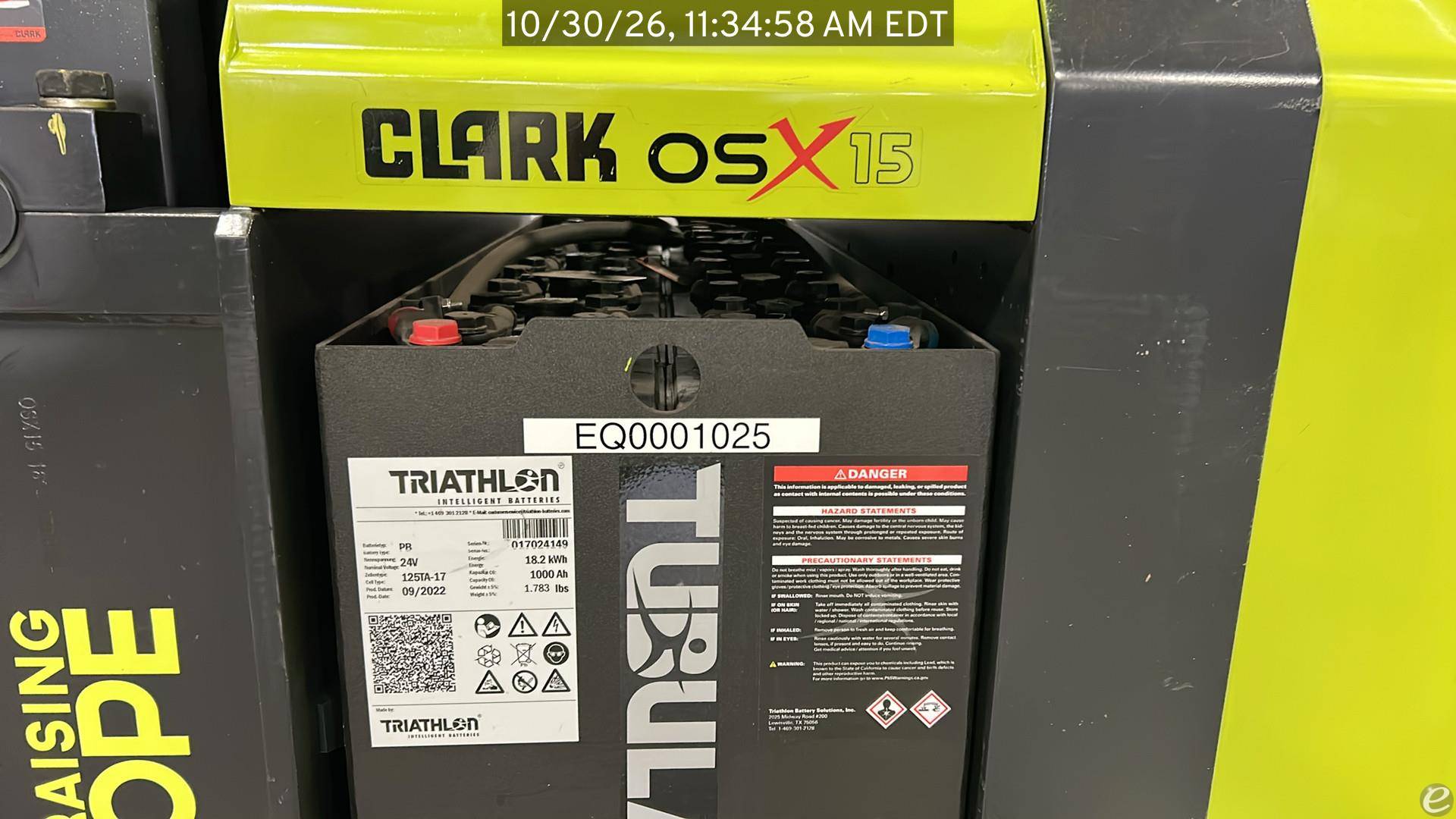 2022 Clark OSX15