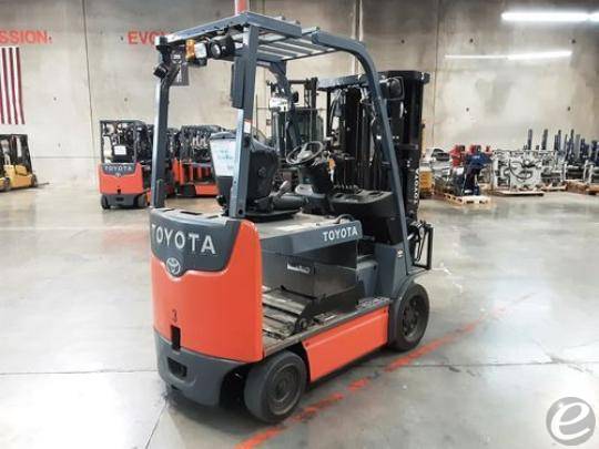 2017 Toyota 8FBCHU25 Electric Forklift - 123Forklift