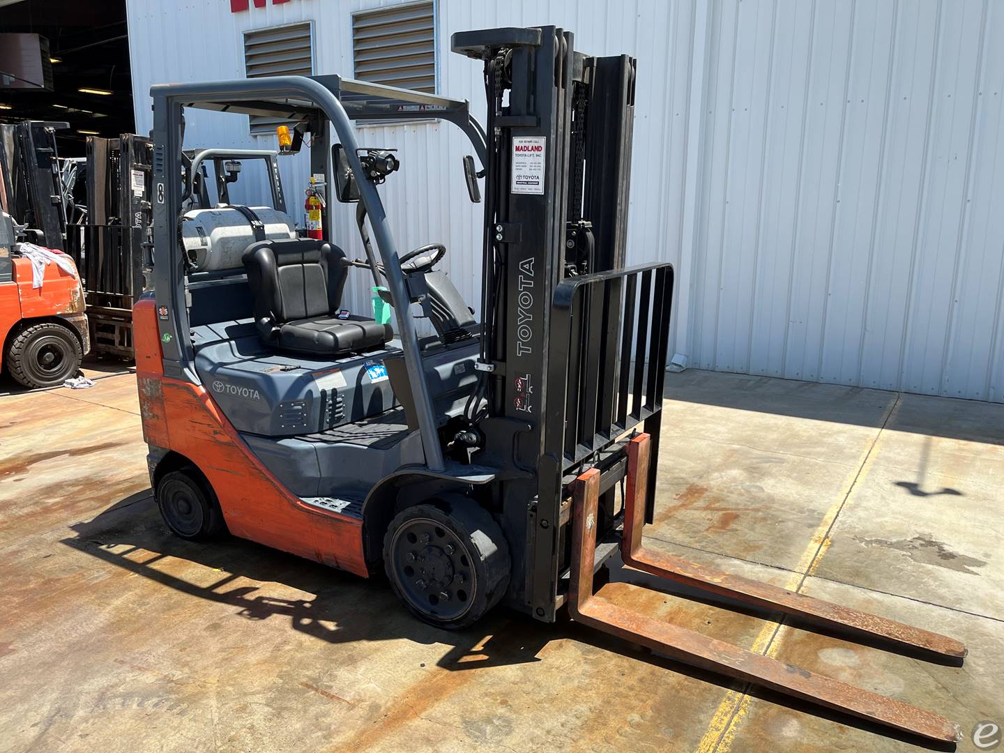 2018 Toyota 8FGCU25 LP Gas Forklift - 123Forklift
