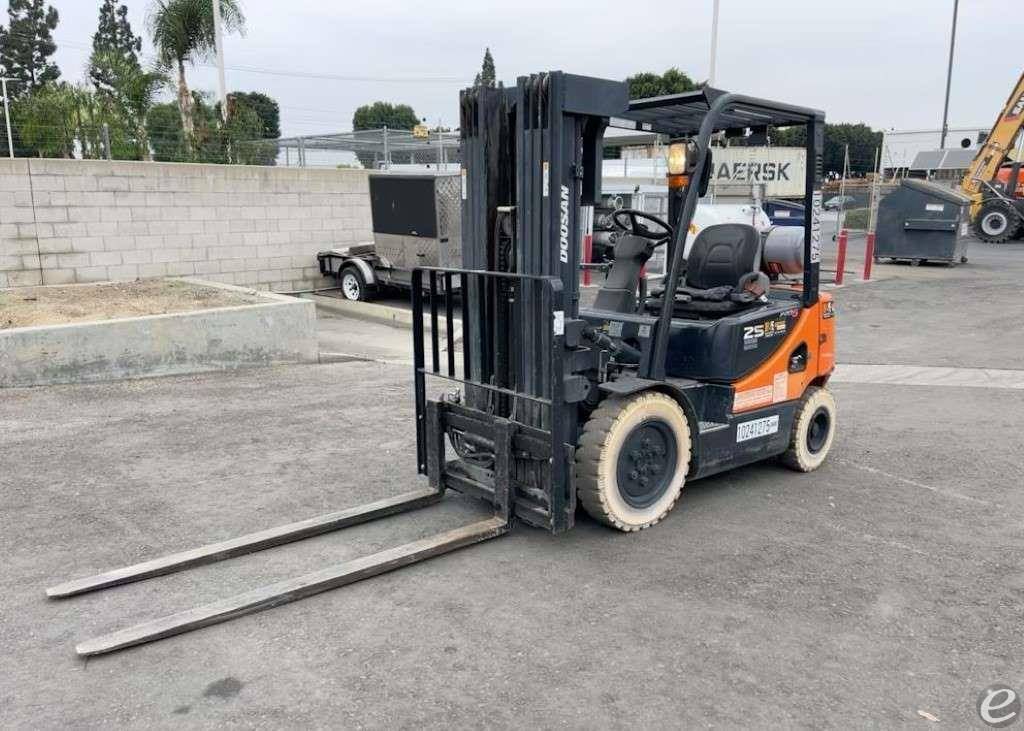 2018 Doosan G25P-5 Dual Fuel Forklift - 123Forklift
