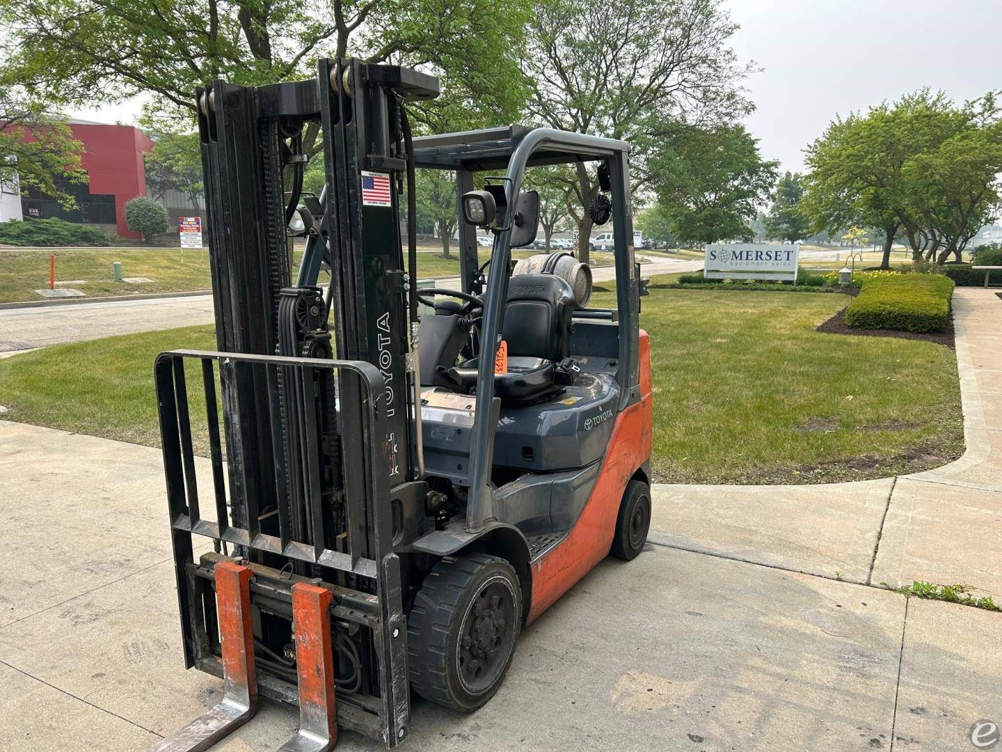 2017 Toyota 8FGCU25 LP Gas Forklift - 123Forklift
