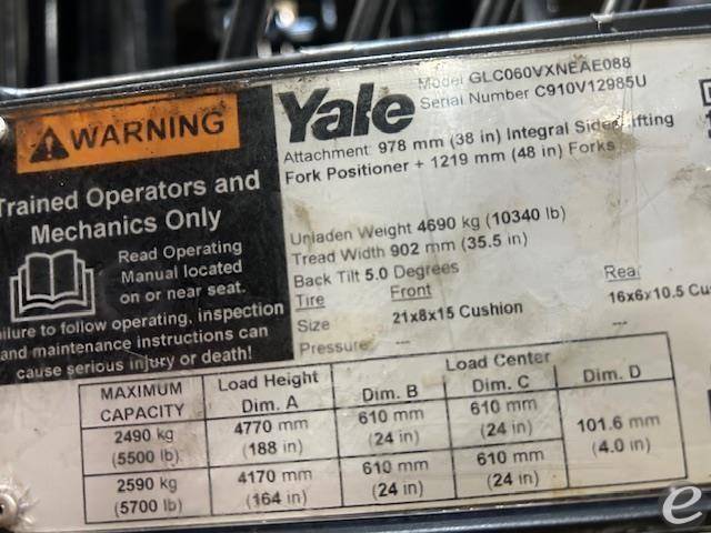2020 Yale GLC060VX
