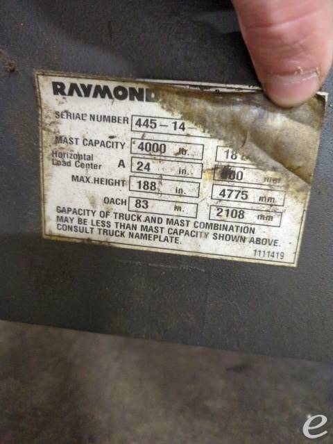 2014 Raymond 445-C35TT