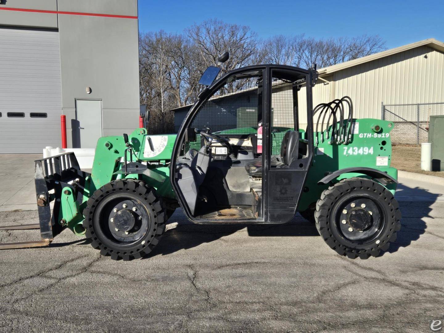 2015 Genie GTH5519 Diesel Telehandl...