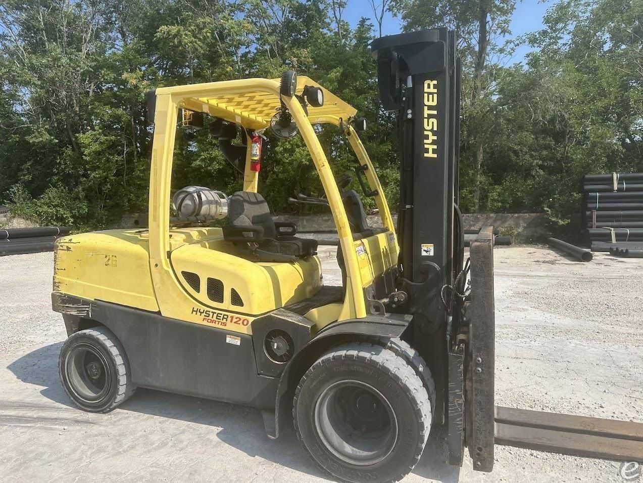 2010 Hyster H120FT LP Gas Forklift - 123Forklift