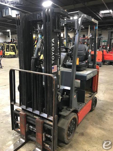 2015 Toyota 8FBCU25 Electric Forklift - 123Forklift