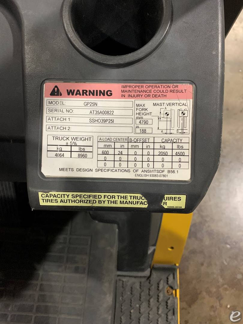 2015 Cat                                       GP25N5 LP Gas Forklift - 123Forklift