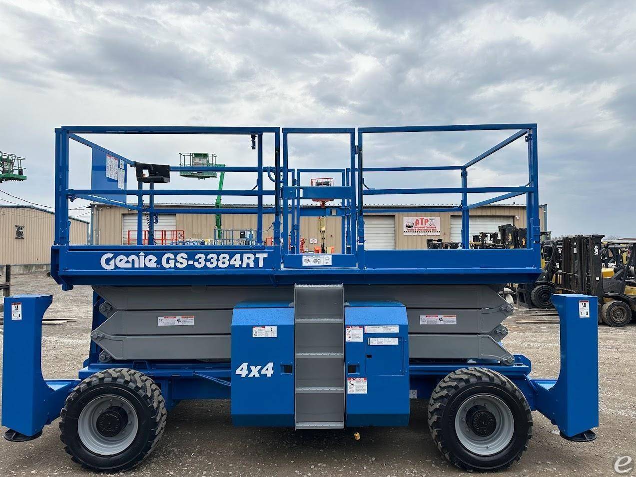 2014 Genie GS3384RT Diesel Scissor ...