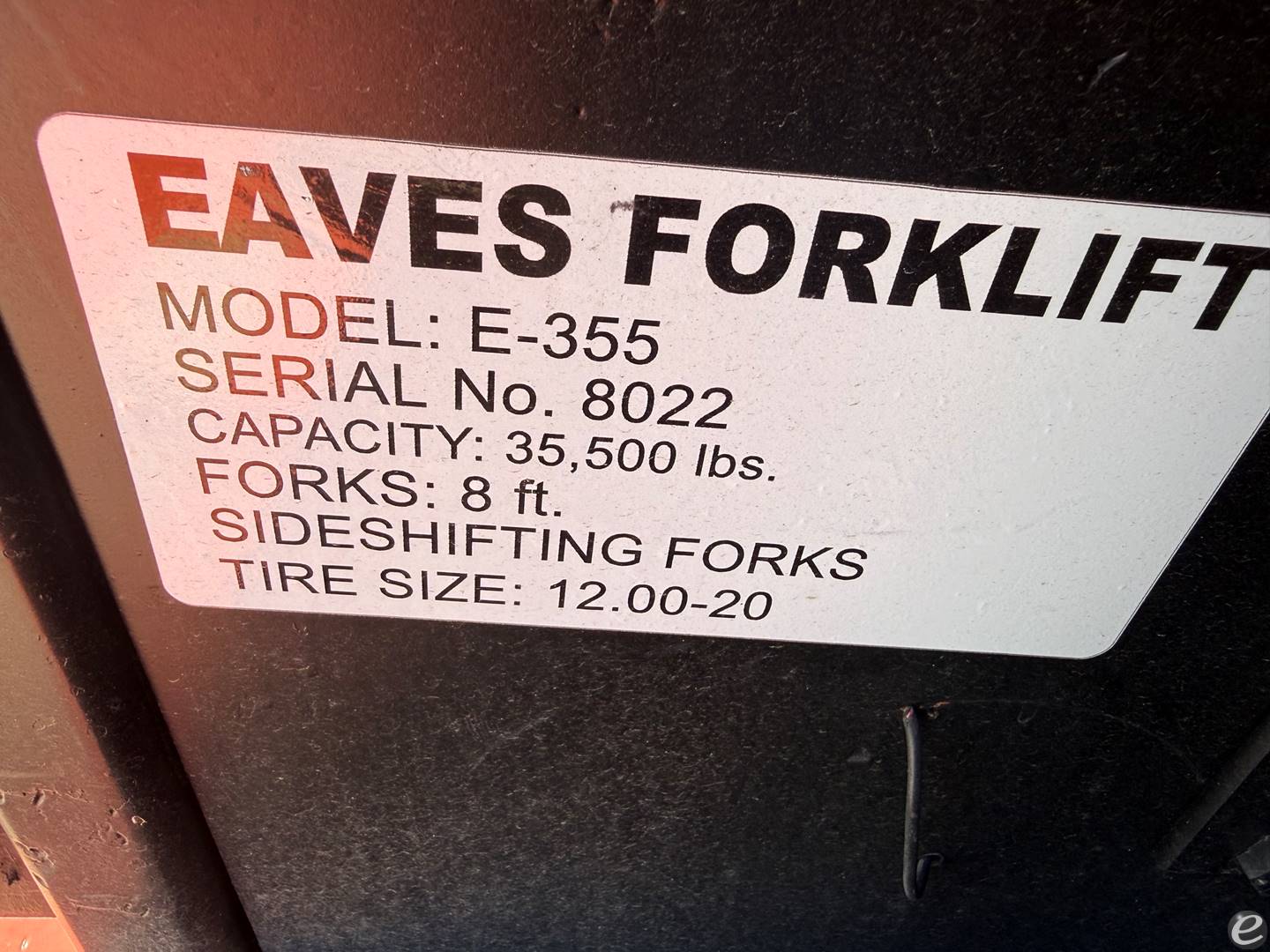 1998 Eaves E-355