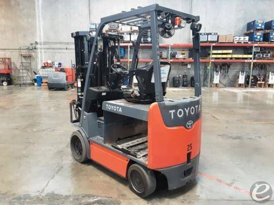 2017 Toyota 8FBCHU25 Electric Forklift - 123Forklift