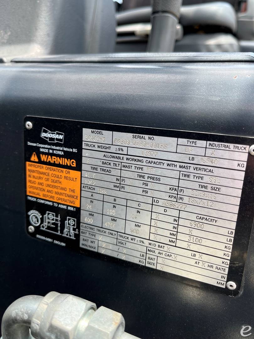 2018 Doosan GC40S-5