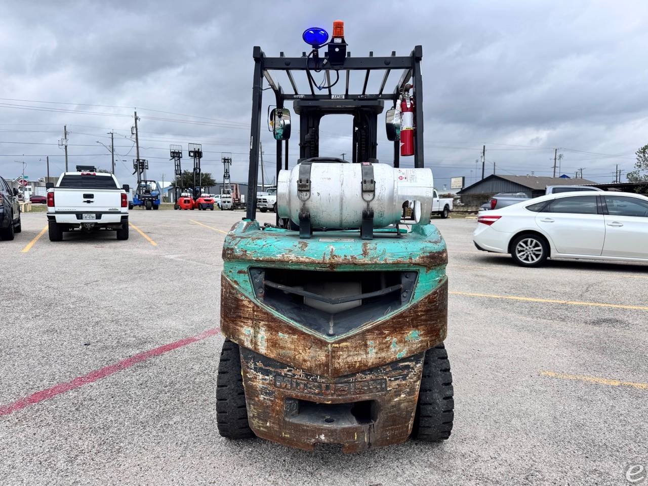 2017 Mitsubishi FG30N LP Gas Forklift - 123Forklift