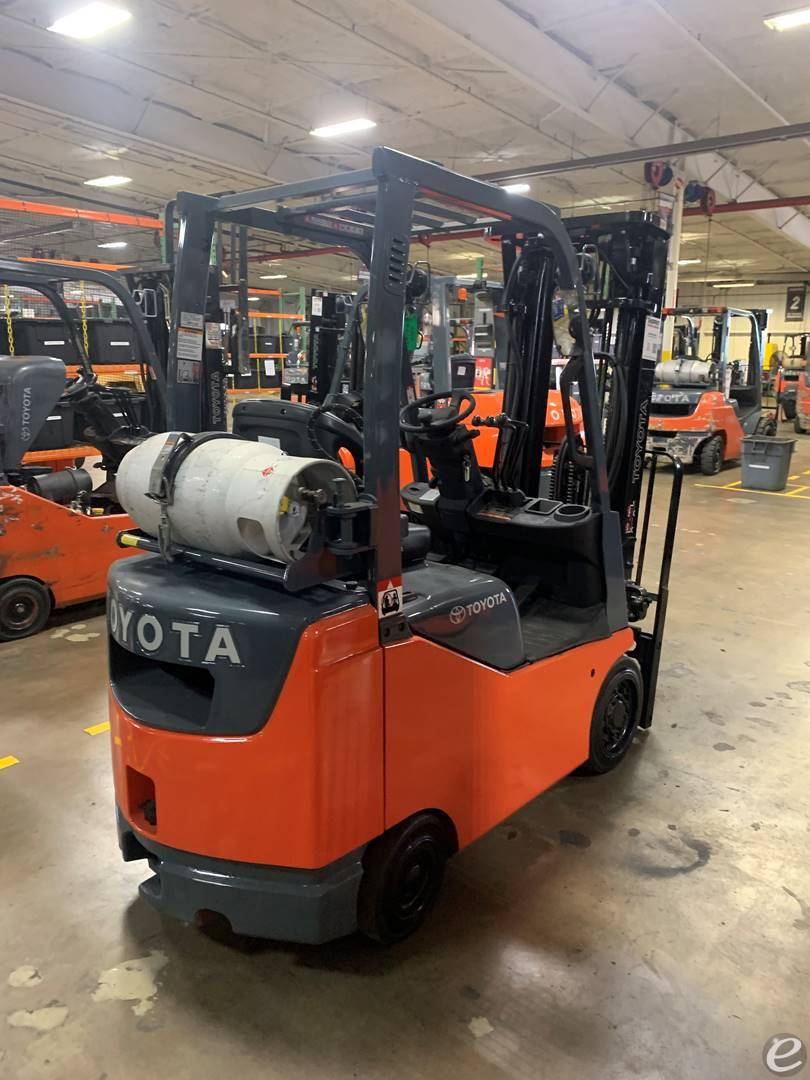 2019 Toyota 8FGCU18 LP Gas Forklift...