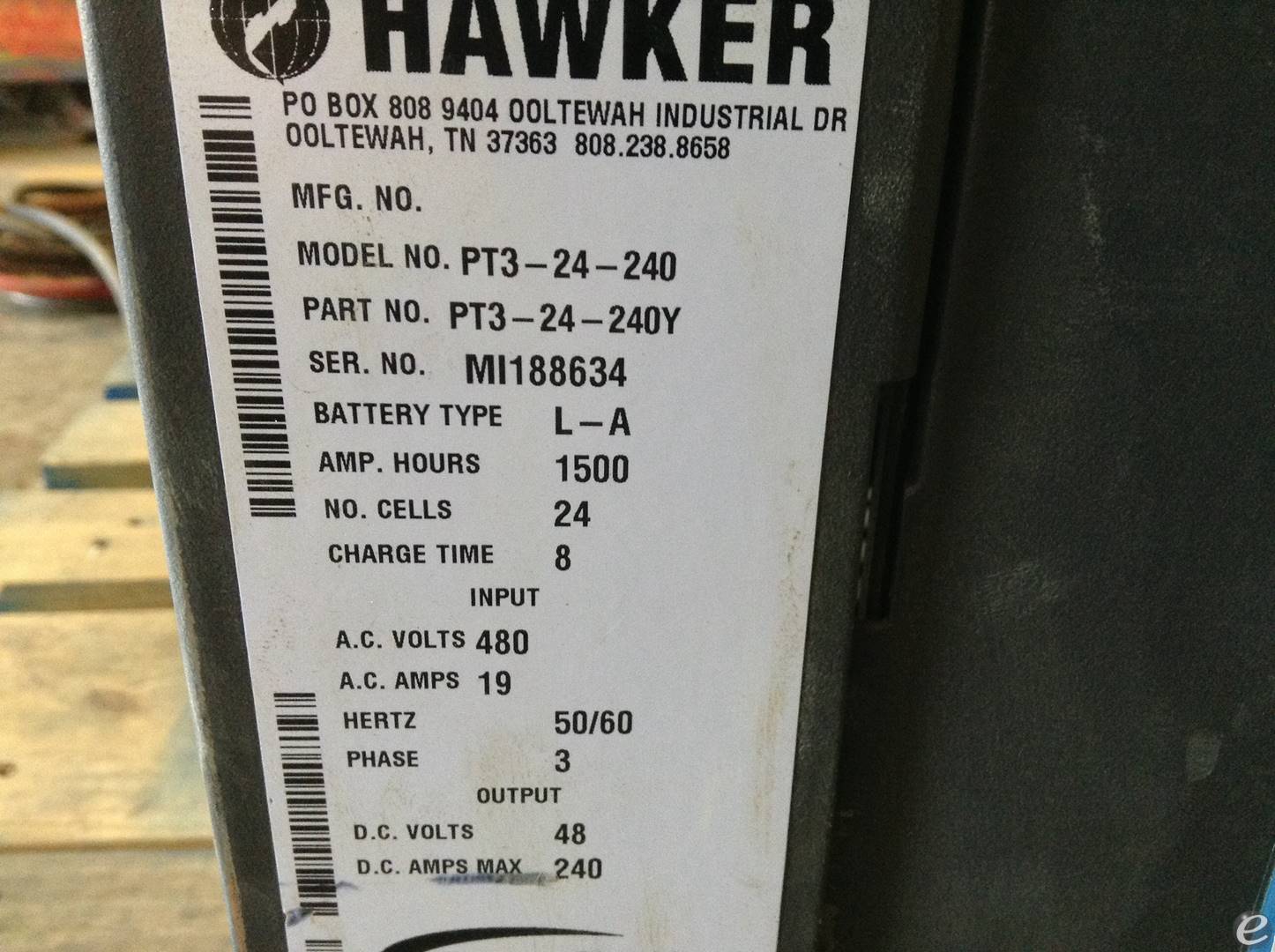 Hawker PT3-24-240