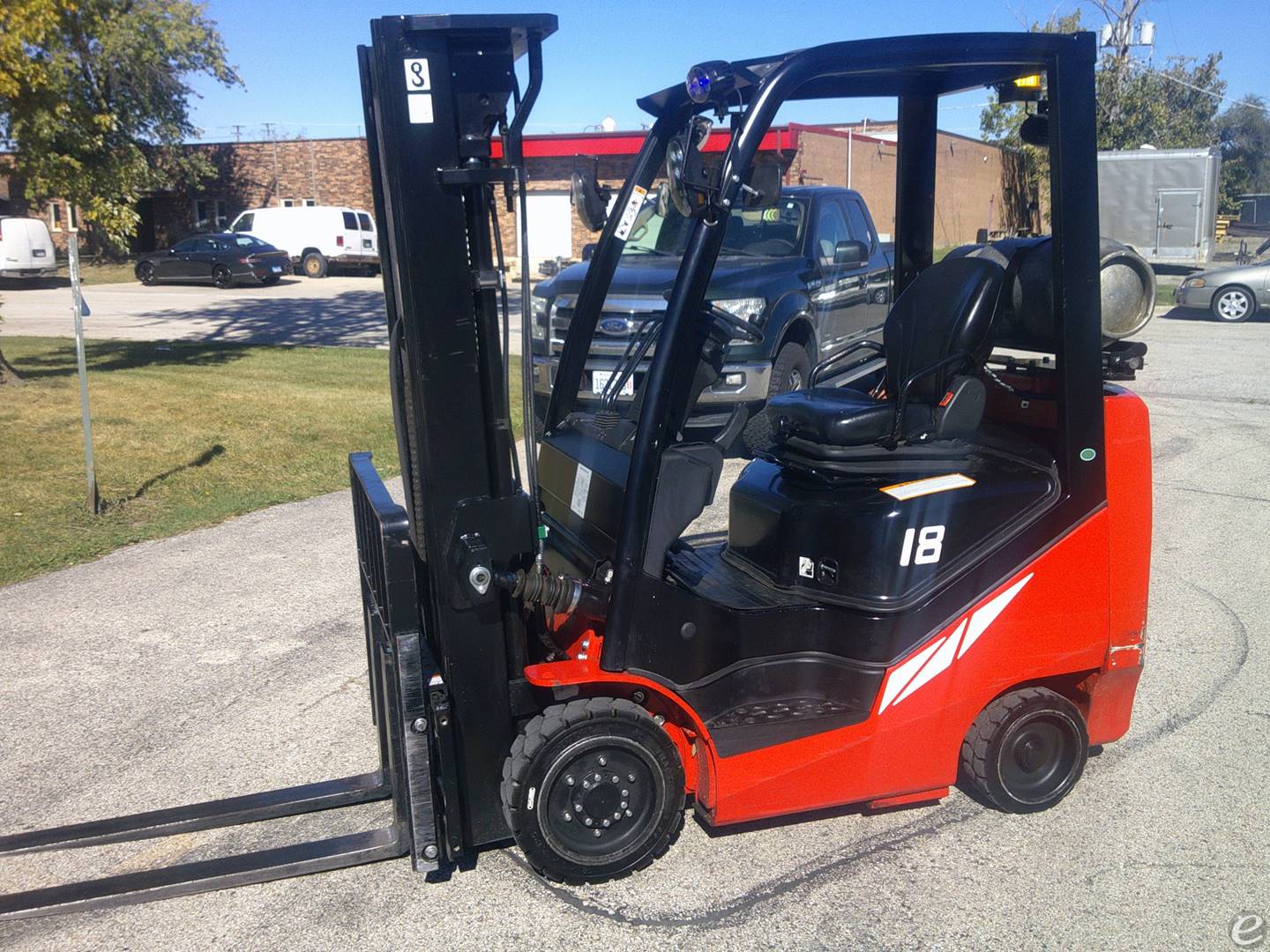 2021 Hangcha CPYD18-XW81FC LP Gas Forklift - 123Forklift
