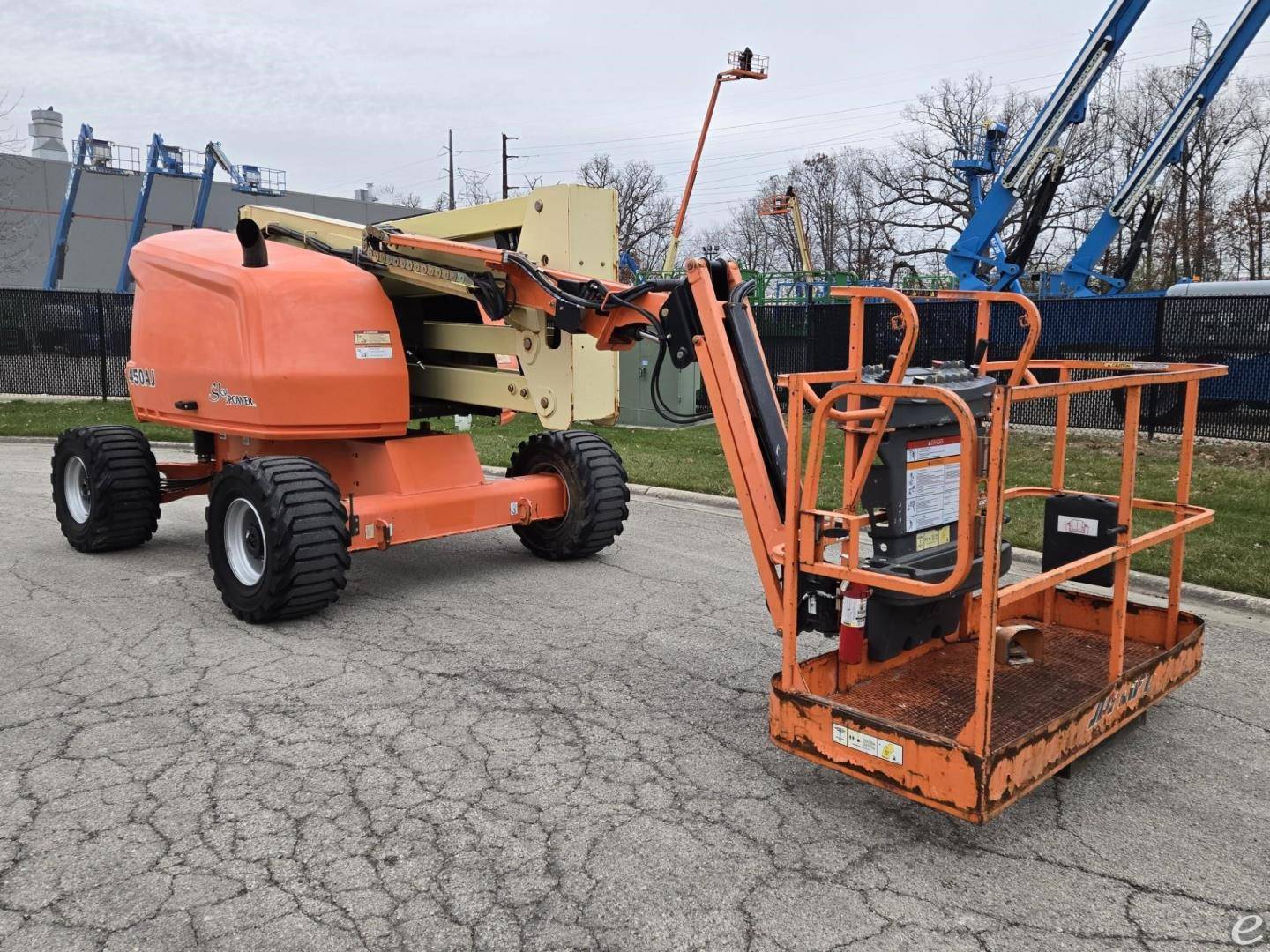 2015 JLG 450AJ Dual Fuel Boom Lift - 123Forklift