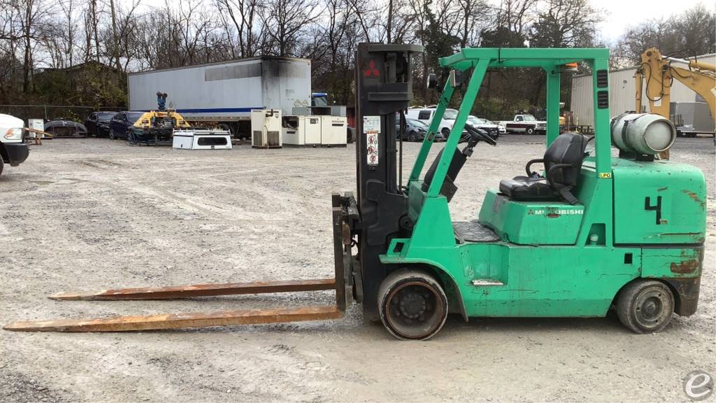 2000 Mitsubishi FGC55K LP Gas Forklift - 123Forklift