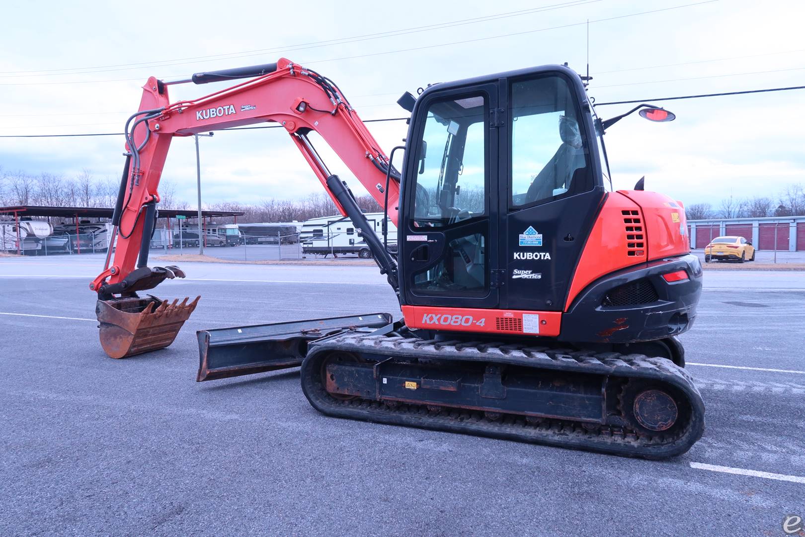 2018 Kubota KX80-4S Diesel Boom Lift - 123Forklift