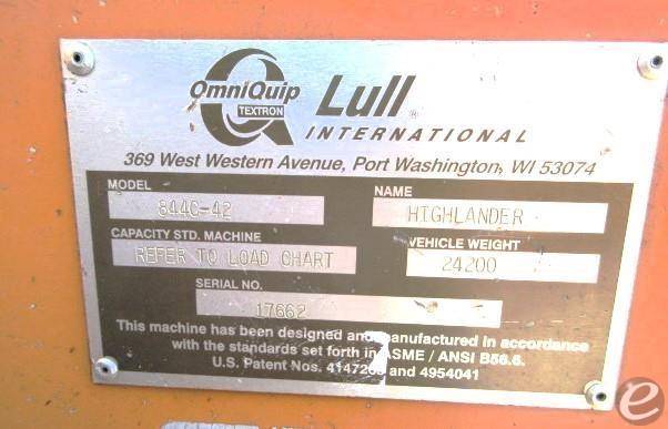 2002 Lull 844C-42