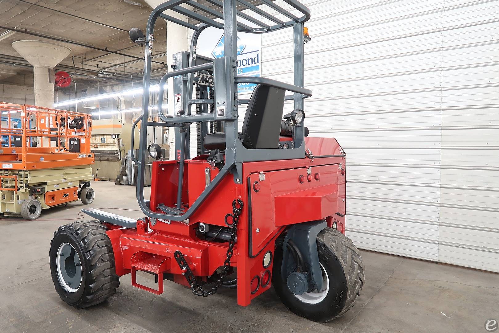 2005 Moffett M5500 N 4W Diesel Forklift - 123Forklift