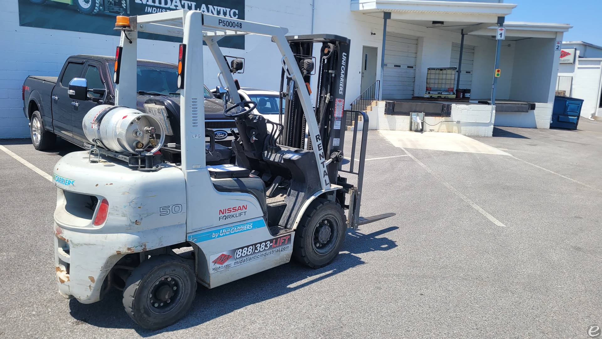 2015 Unicarriers PF50 LP Gas Forklift - 123Forklift