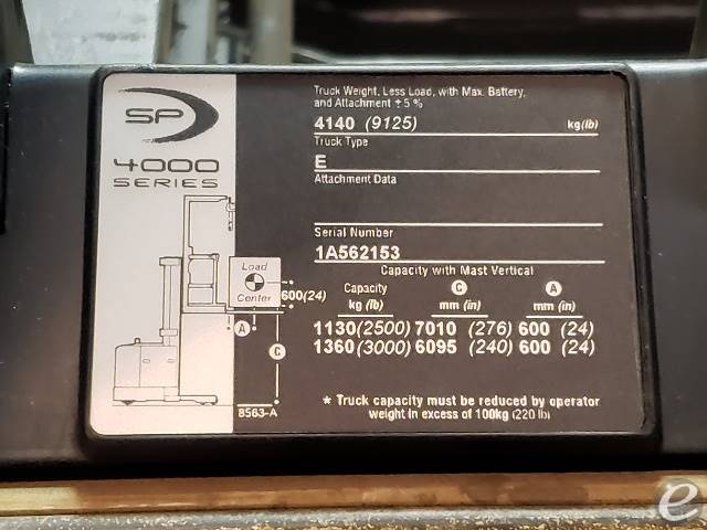 2019 Crown SP4050-30