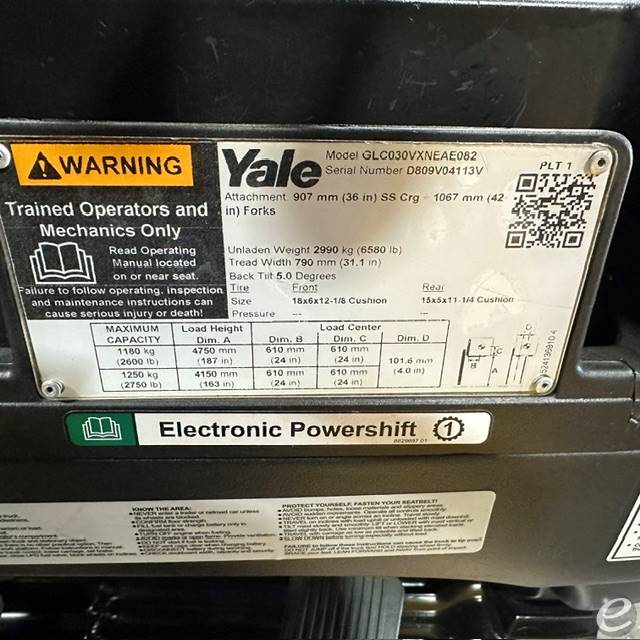 2021 Yale GLC030VX