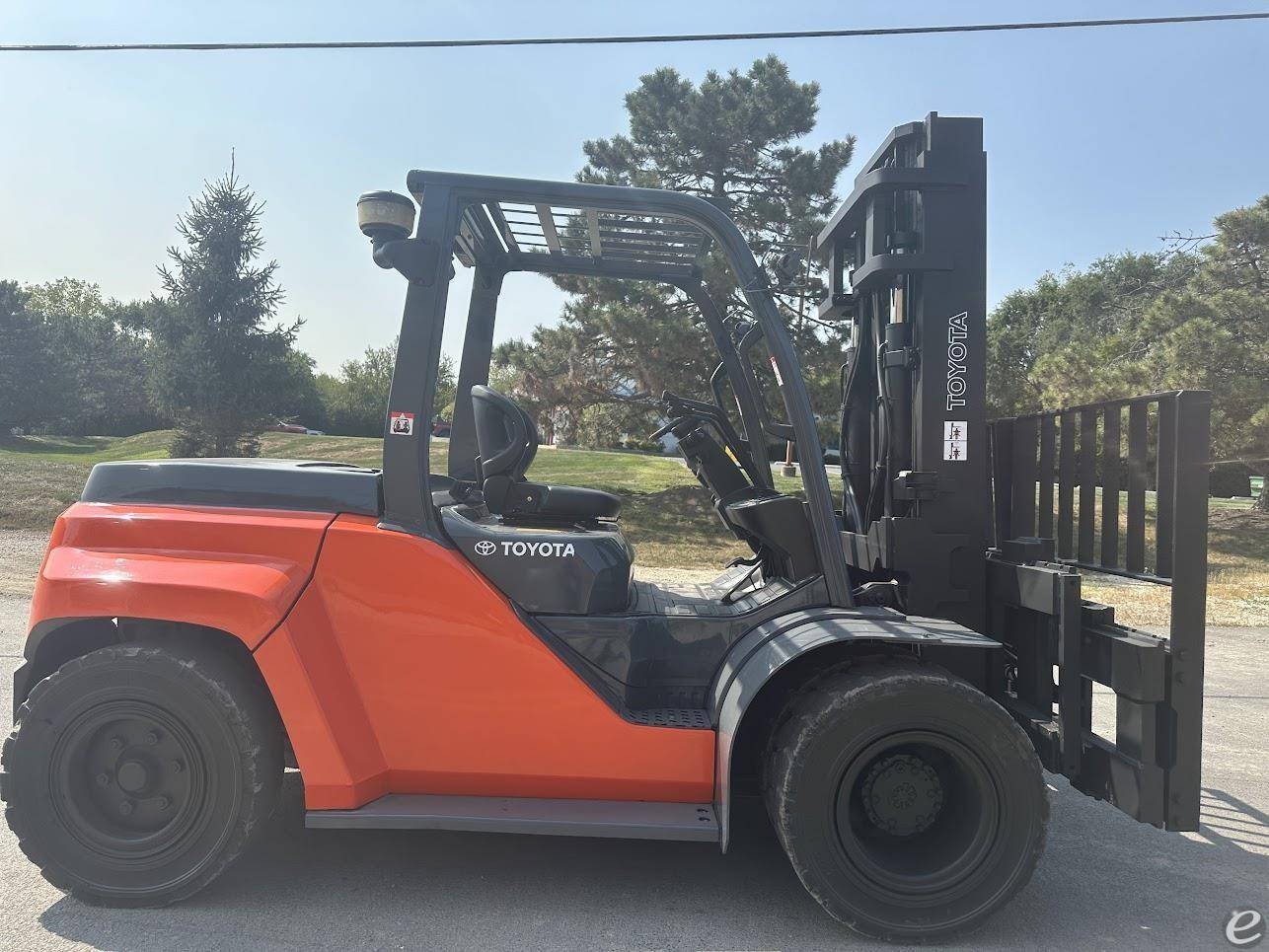 2018 Toyota 8FD60U Diesel Forklift