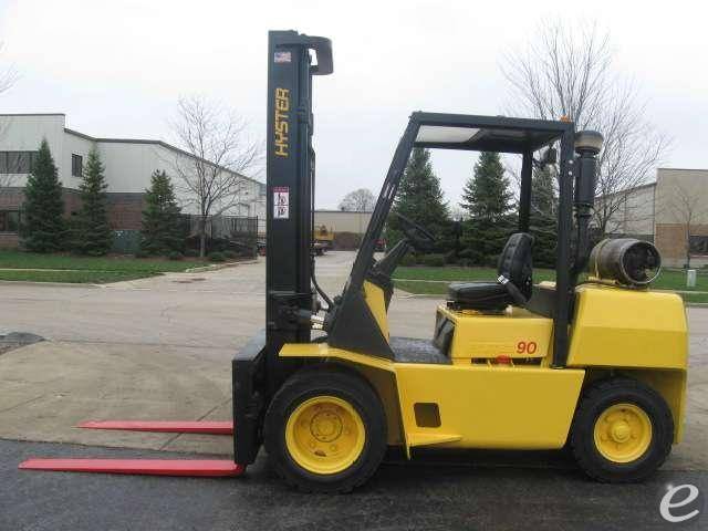 1992 Hyster H90XLS Diesel Forklift - 123Forklift