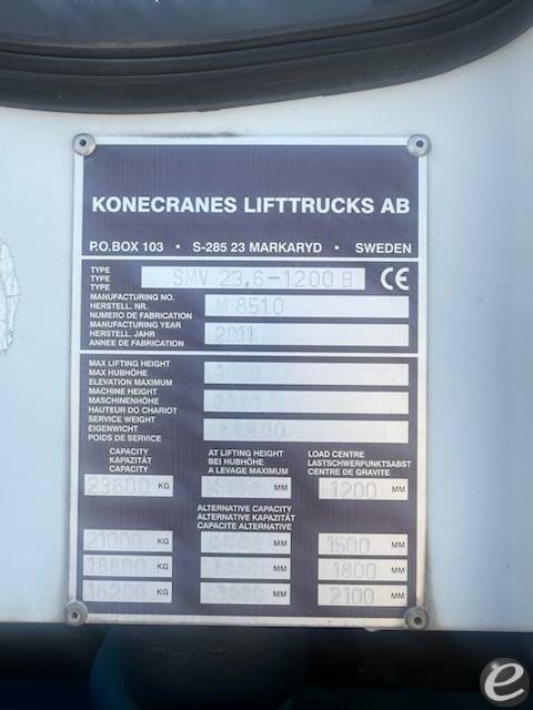 2011 Konecranes SMV SMV 23.6-1200
