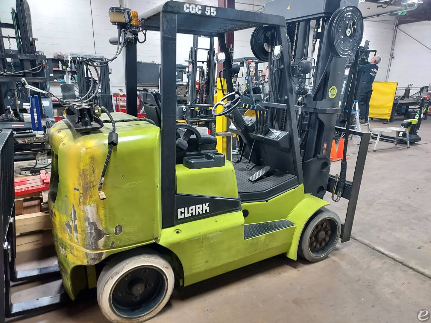 2019 Clark CGC55 LP Gas Forklift - 123Forklift