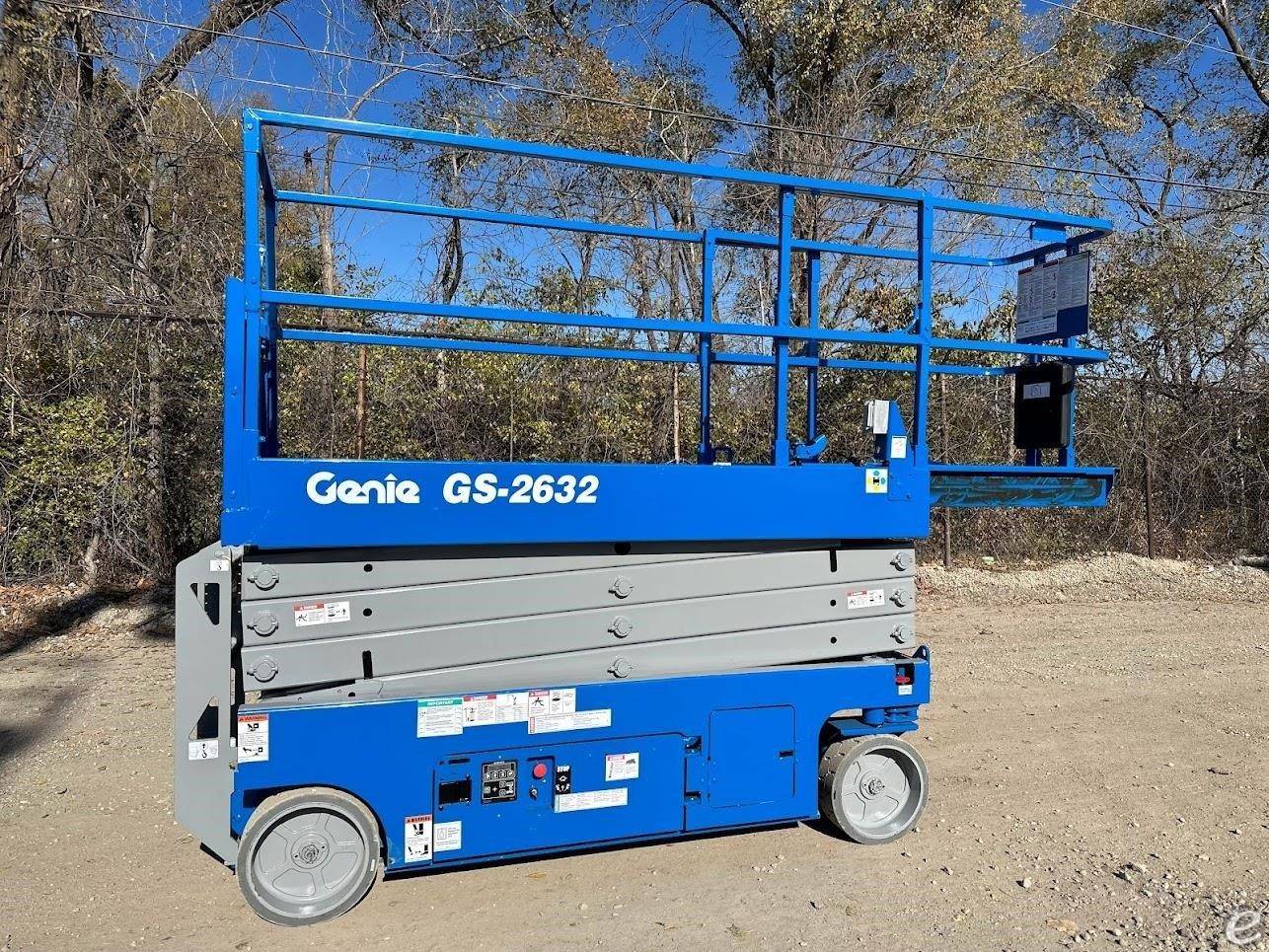 2014 Genie GS2632 Electric Scissor Lift - 123Forklift