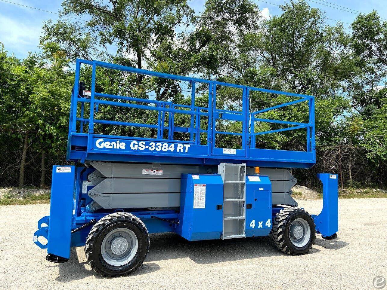 2015 Genie GS3384RT Diesel Scissor Lift - 123Forklift
