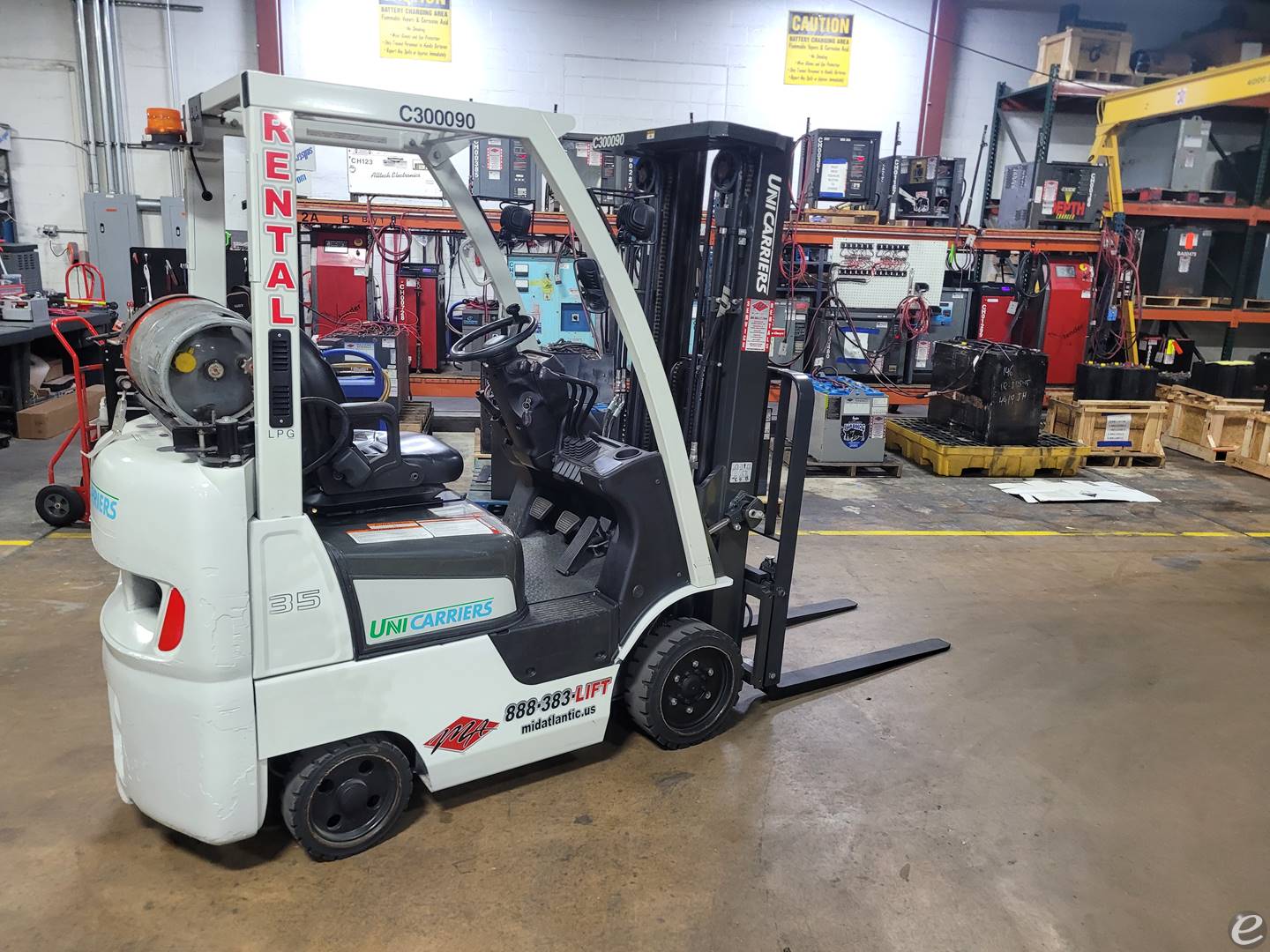 2018 Unicarriers CF35 LP Gas Forklift - 123Forklift