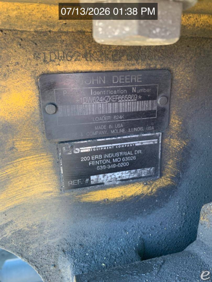 2014 John Deere 624K
