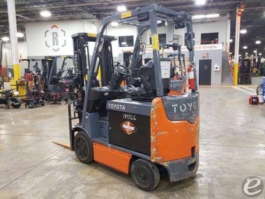 2020 Toyota 8FBCU25 Electric Forklift - 123Forklift