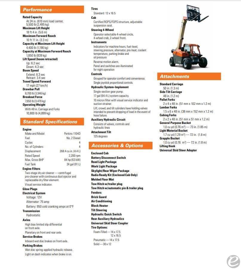 2023 JLG G5-18A