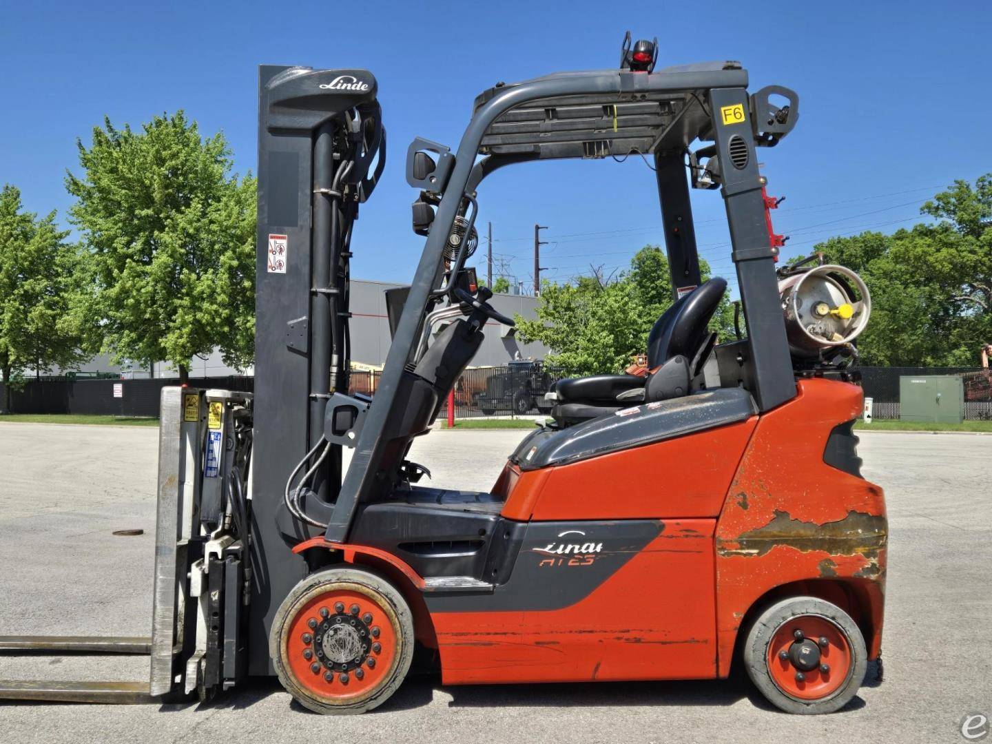 2019 Linde HT25CT LP Gas Forklift