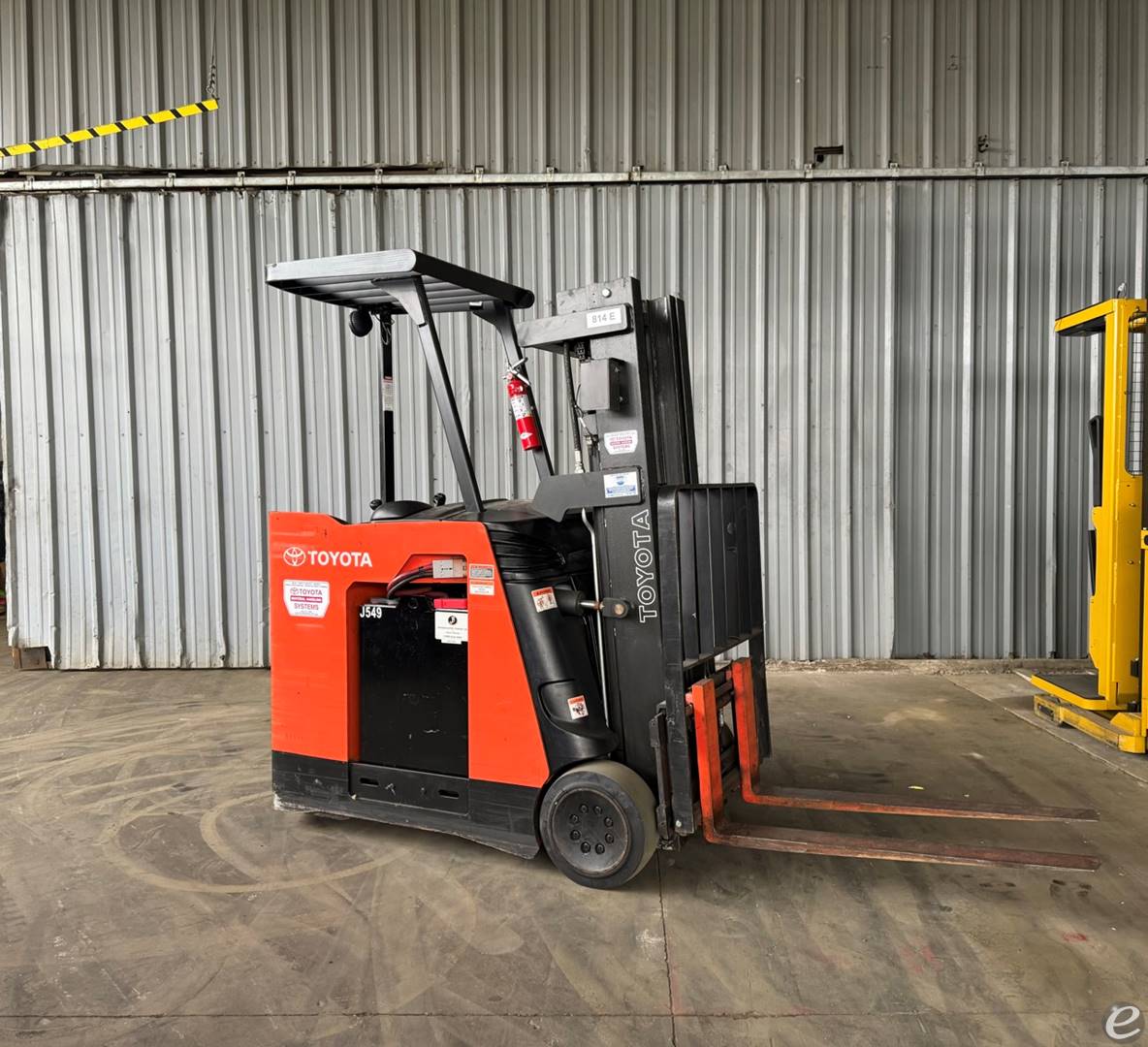 2013 Toyota 7BNCU20 Electric Forklift - 123Forklift