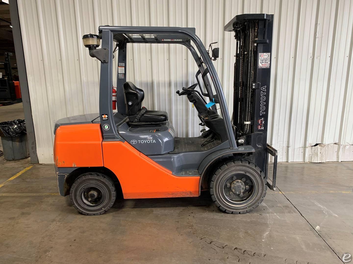 2017 Toyota 8FDU30 Diesel Forklift
