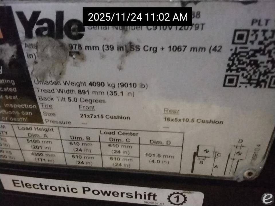 2019 Yale GC050VX