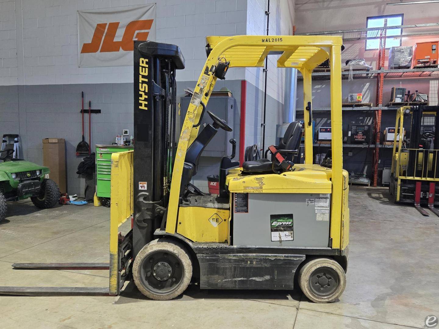 2020 Hyster E50XN Electric Forklift...