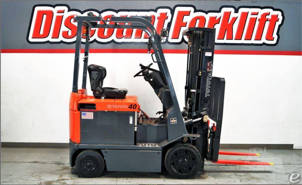 1991 Toyota 5FBC20 Electric Forklif...