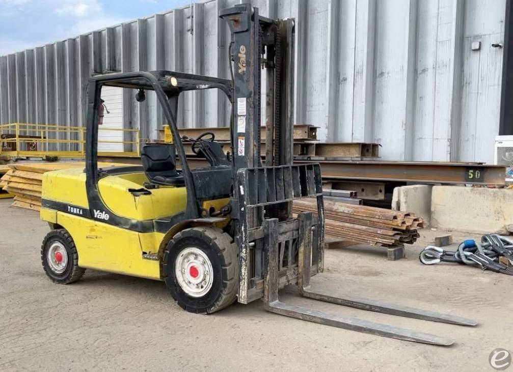2007 Yale GDP100VXNCGV111 Diesel Forklift - 123Forklift