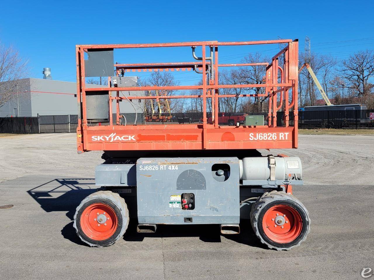 2014 Skyjack SJ6826RT Dual Fuel Sci...