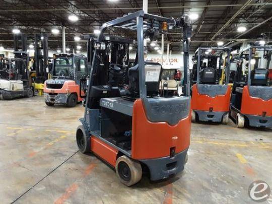 2017 Toyota 8FBCHU25 Electric Forklift - 123Forklift
