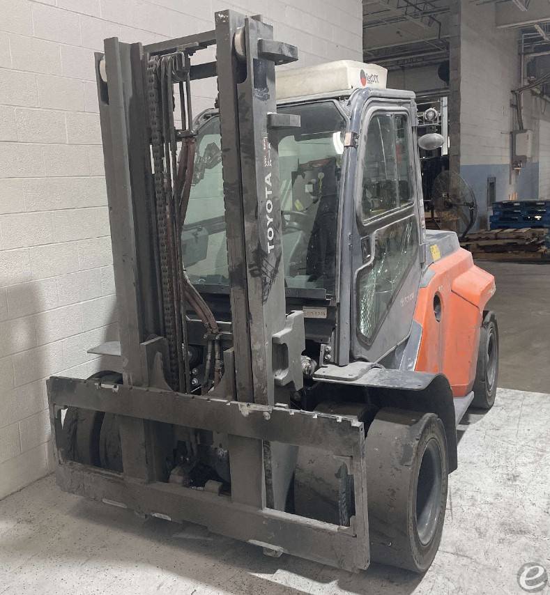 2019 Toyota  8FD70U  Diesel Forklift - 123Forklift