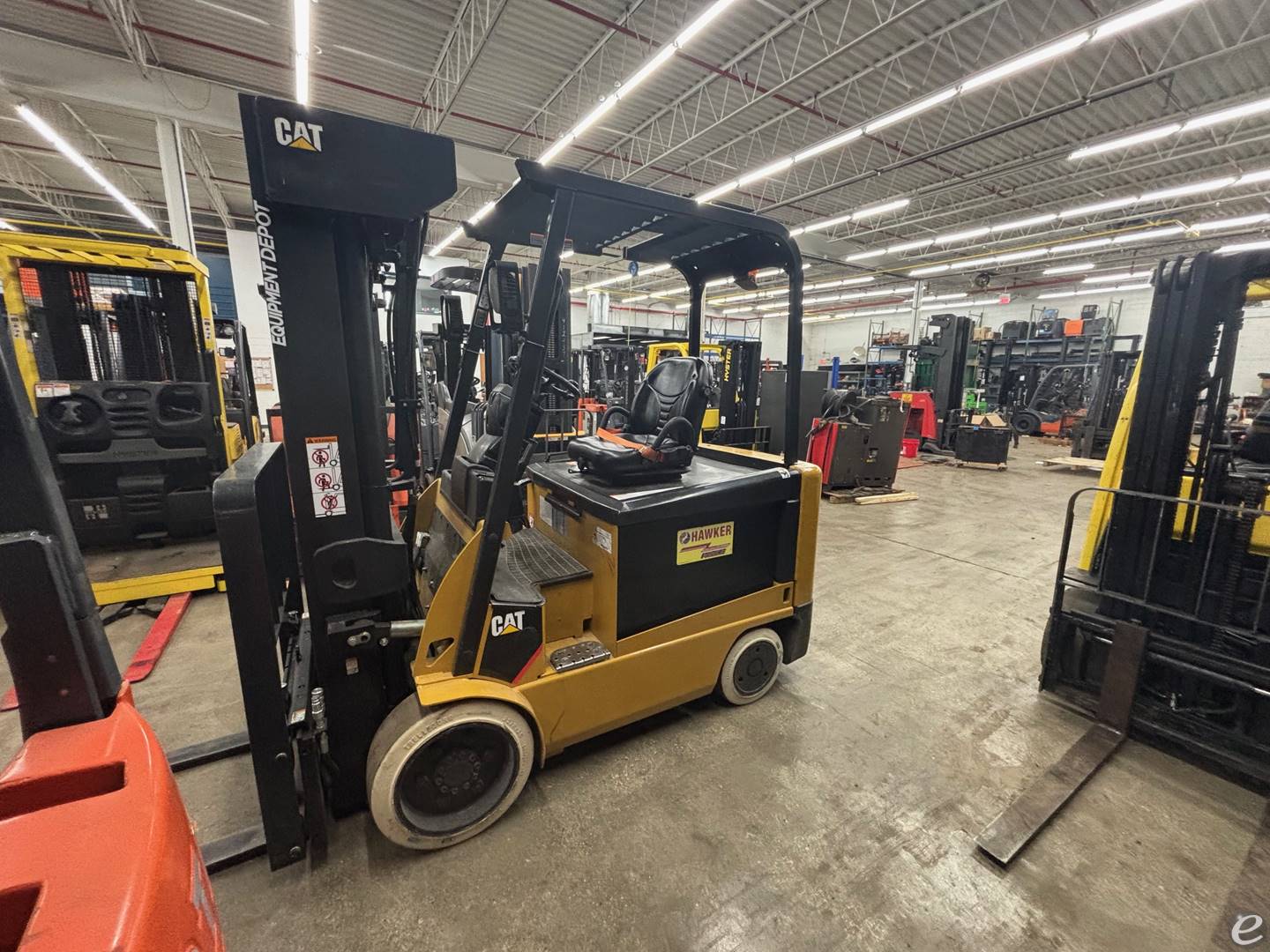 2013 Cat                                       E6000 Electric Forklift - 123Forklift