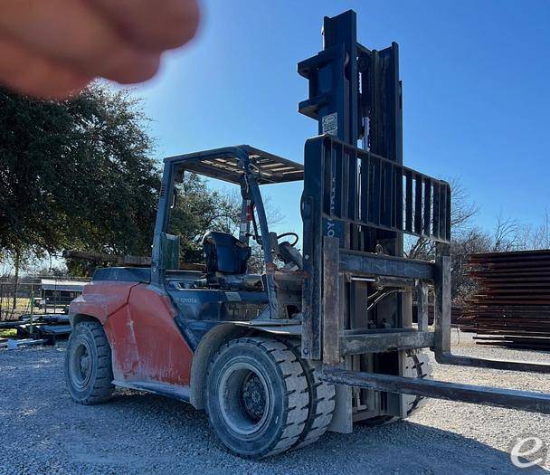 2019 Toyota 8FD70U Diesel Forklift